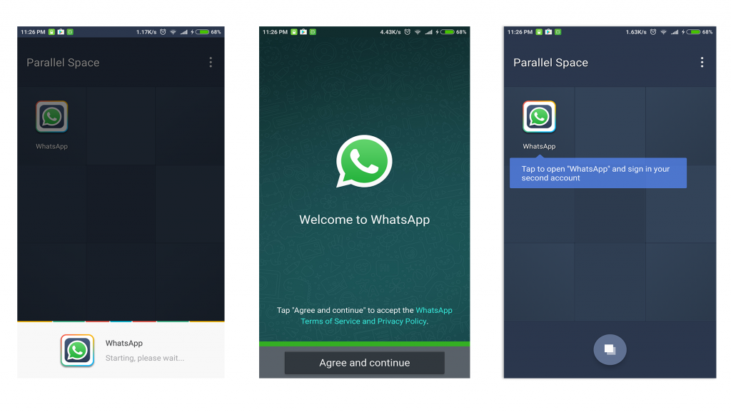how to use two whatsapp accounts in single phone